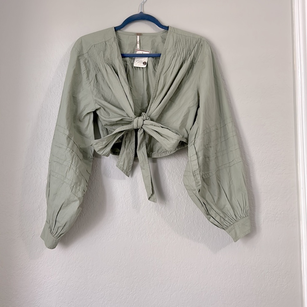 Free People XS NWT Tie Front